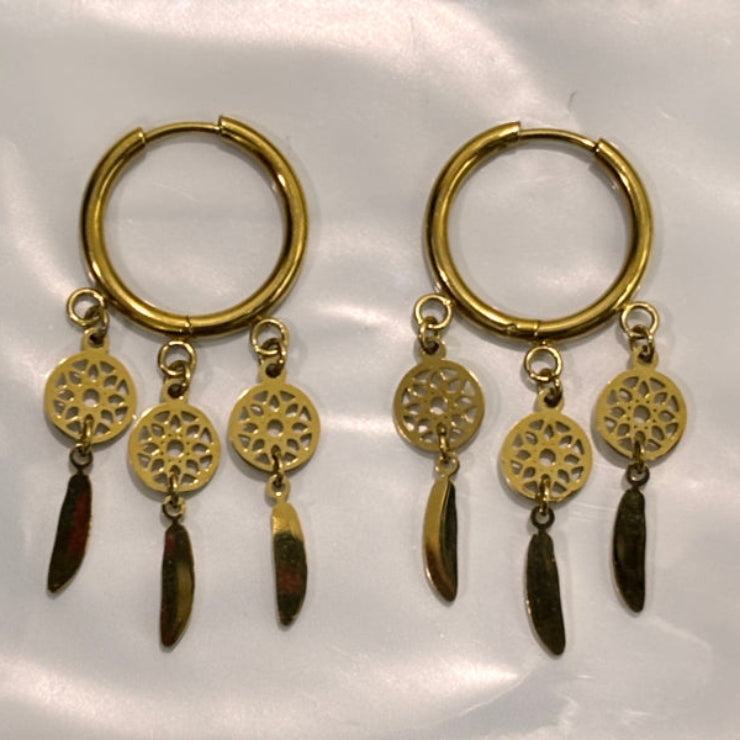 Boho Glow Hoops