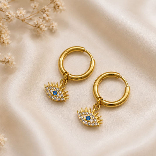 Nazar Luxe Earrings - Protection Never Looked This Elegant
